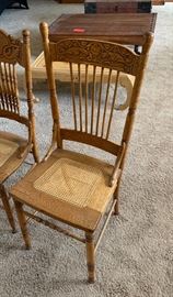 ▪ Antique Oak/Cane Chair #1
▪ Antique Oak/Cane Chair #2