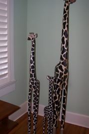 Goofy giraffes