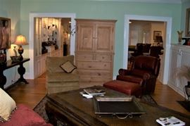 View of the front living area