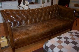 Leather sofa