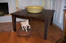 Large square eating table