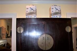 Asian cabinet (entertainment center)