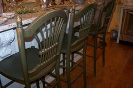 Set of 3 bar stools