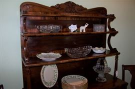 Antique sideboard/server