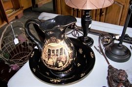 Bowl and pitcher set