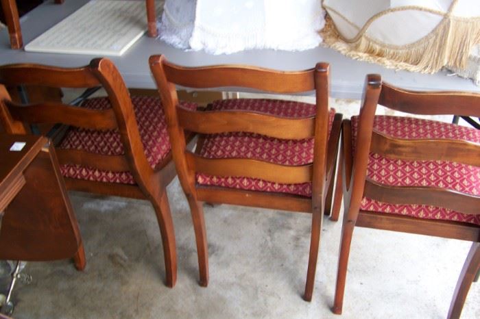 Set of 4 chairs, garage