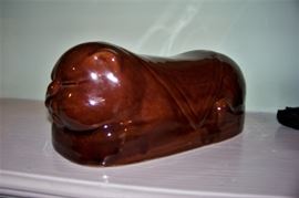 Bed warmer, crockery