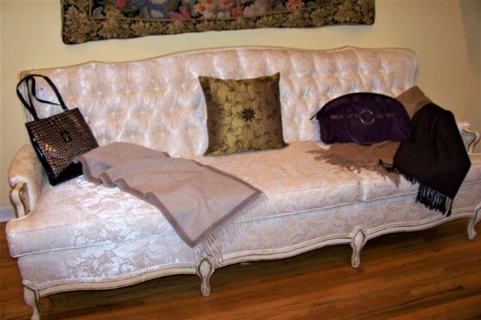 French Provincial sofa (one of 3!)