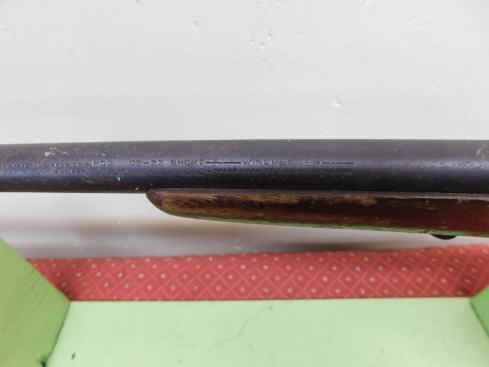 Winchester Model 02 22 Short Boys Rifle(Permit/CCW Required for Purchase)