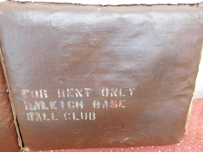 Old Raleigh Baseball Club Stadium Seat Cushions
