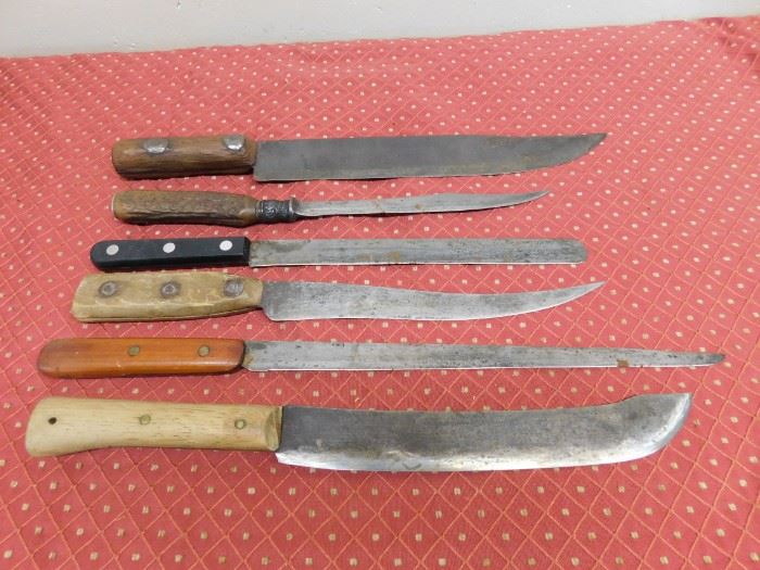 Old Butcher Knives