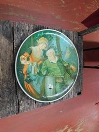 Large Tin Litho Advertising Beer Tray