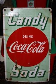 Rare 1950's Coca Cola Sign