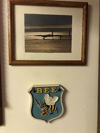 Bee Insignia Wall Plaque