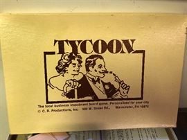 Vintage Tycoon Board Game - Bellevue NE Edition