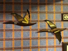 MCM Flying Ducks Wall Pieces