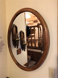 Large Beveled Mirror