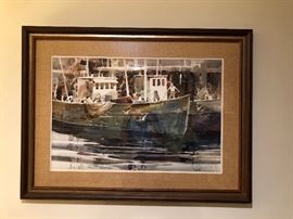 Original Watercolor by Irving Shapiro