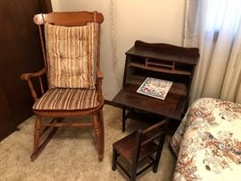 Child's Drop Front Desk