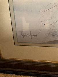 "Winter Harmony" by P Buckley Moss 5' x 3'