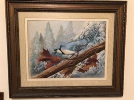 Original Pastel by Nebraska Artist Jack Hetterich