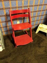 Scandinavian Wood Youth Chair