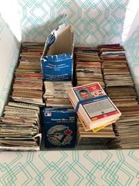 Baseball, Basketball and Football Cards