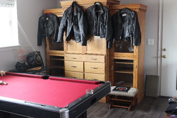 Collection of Leather and Biker Jackets