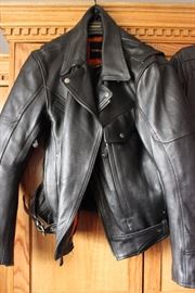 Papa's Leather Barn Biker Jacket