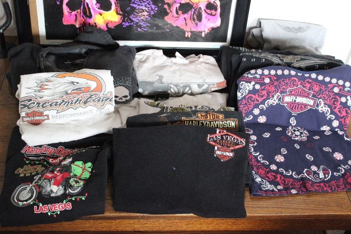 Collection of Harley Davidson T Shirts