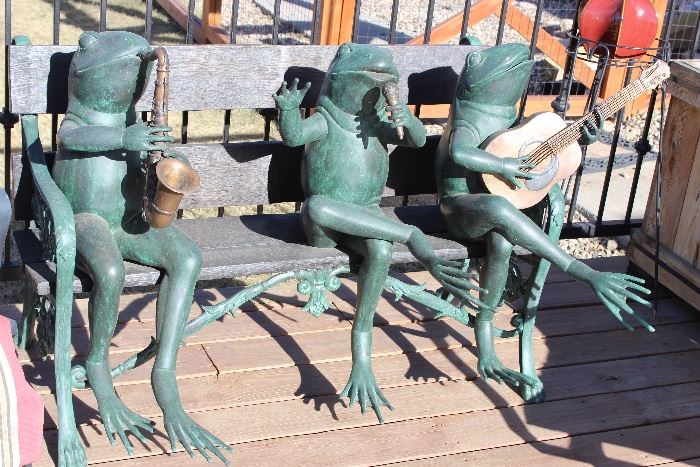 bronze frogs