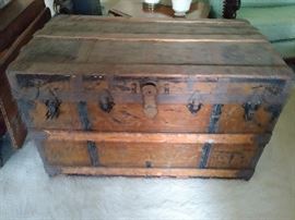 Crouch & Fitzgerald steamer trunk circa 1800's!