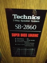 Vintage Technics stereo & speakers!