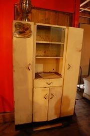 1950's metal kitchen cabinet