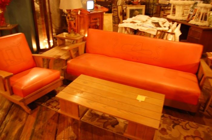 1950's "Ranch Oak" furniture set