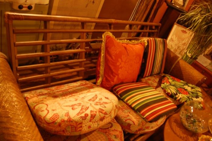 Vintage rattan furniture