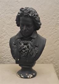 Plaster Beethoven Bust