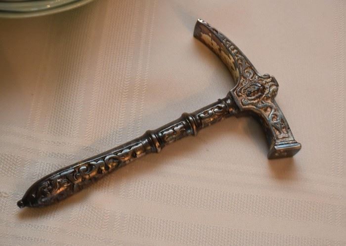 Antique Ornate Hammer / Tool