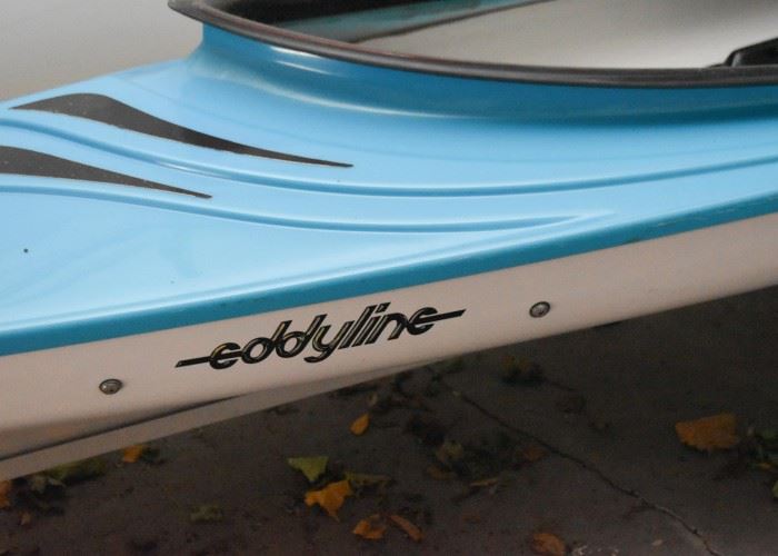 Eddyline Sandpiper Kayak with Trailer (trailer has license & title)