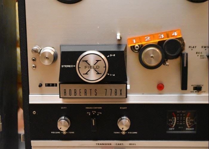 Vintage Roberts 778X Reel to Reel Tape Recorder / Player