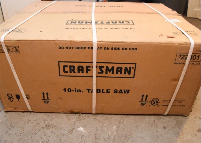 Brand New Craftsman Table Saw (never opened, still in box)