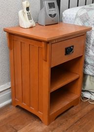 Pair of Mission Style Nightstands