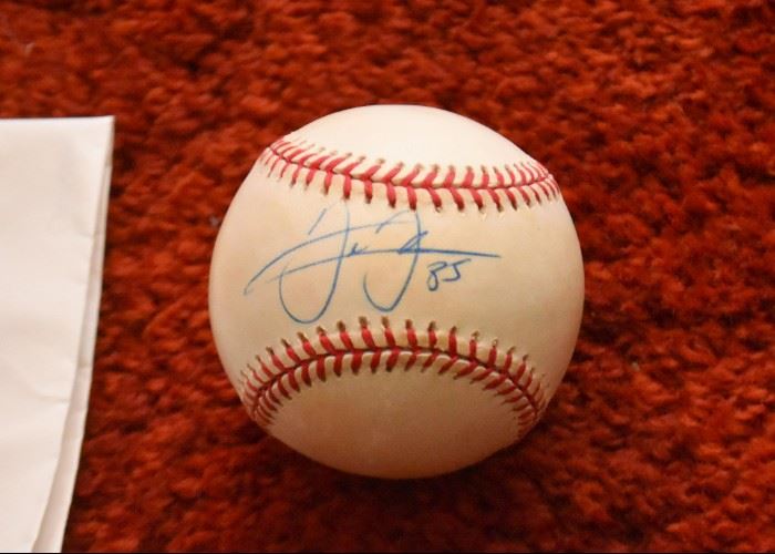 Frank Thomas Signed Baseball (1985)