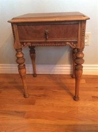 Charming, Antique Small Wood Table