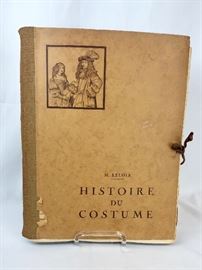 History of Costumes Volume IX By M. Maurice Leloir 1934 In French.