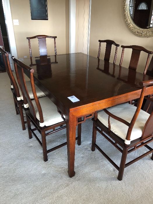 Baker table and chairs.  Dimensions in next photo.