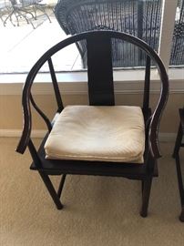 One of a pair of beautiful Baker side chairs
