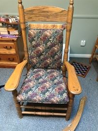Brumby rocker shown with removable cushions