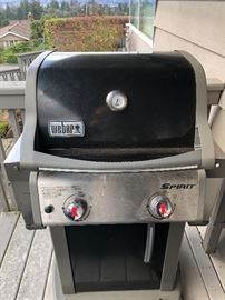 Weber Spirit propane BBQ