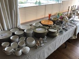 China, silver and silver plate